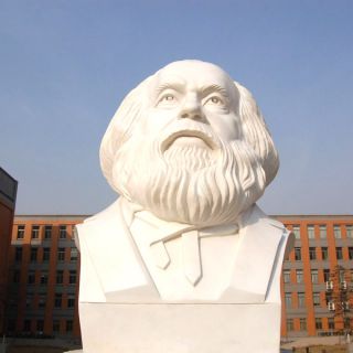 雕塑定做廠家世界偉人馬克思石雕像