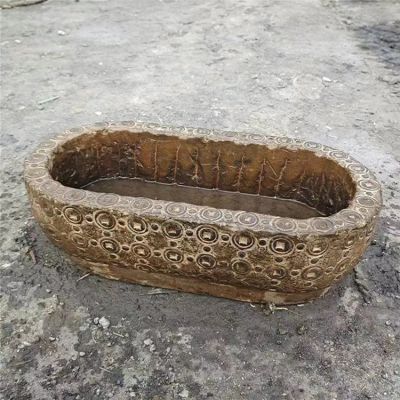 老石槽，石雕水槽